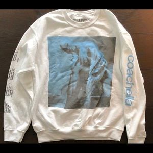 iso ariana grande coachella amex crewneck